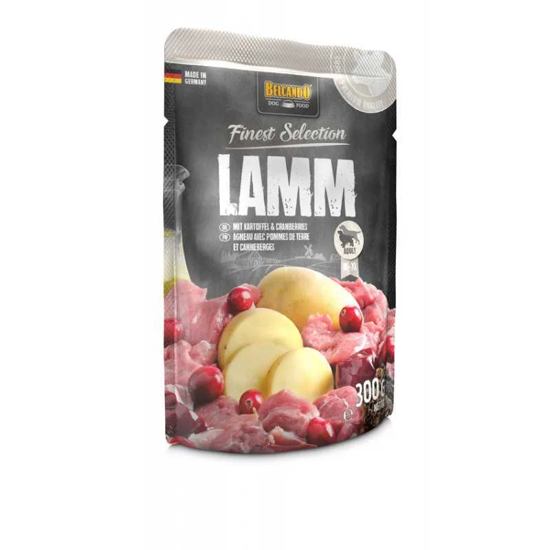 BELCANDO Agnello con patate e ossicocco 300 gr.
