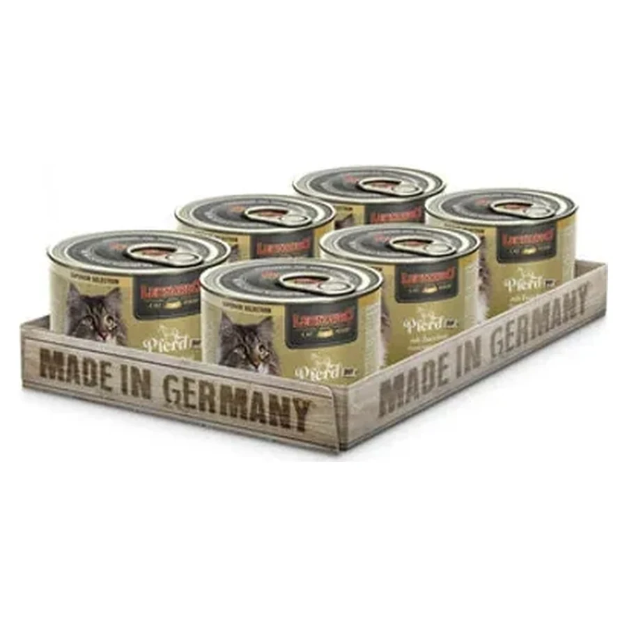 LEONARDO SUPERIOR lattina Cavallo con zucchine 6 x 200 gr.