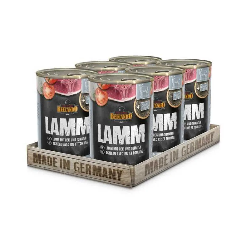 Belcando Agnello con riso e pomodori 6x 400 gr.