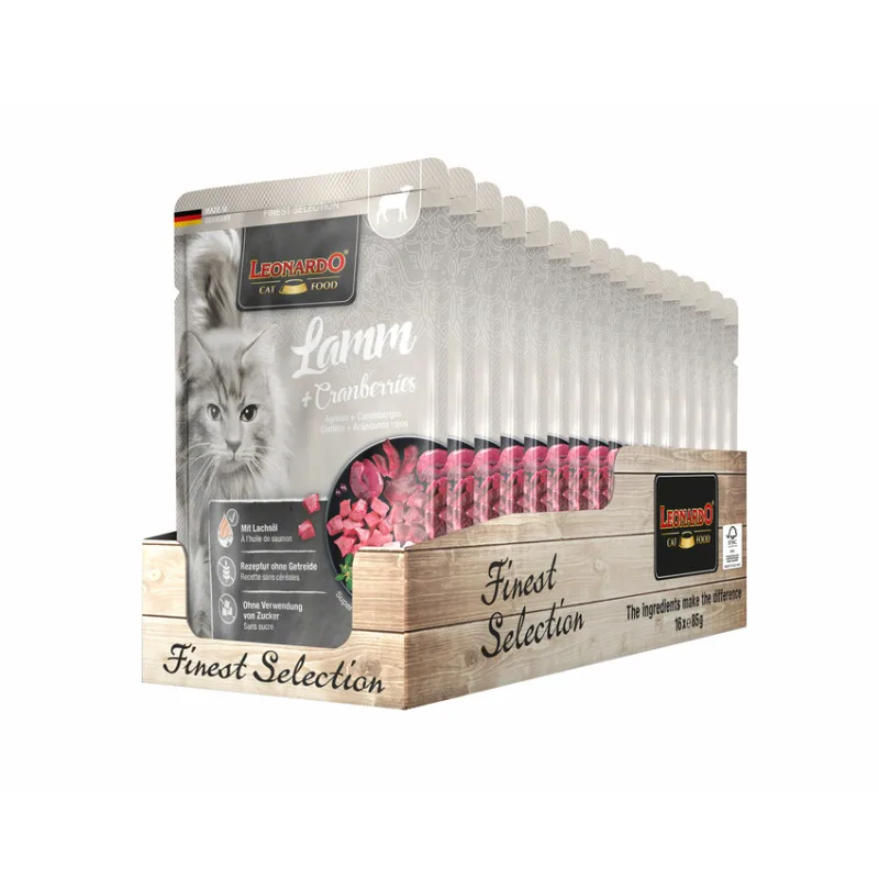 Leonardo Agnello + Mirtilli rossi 85 gr. x 16 Bustine
