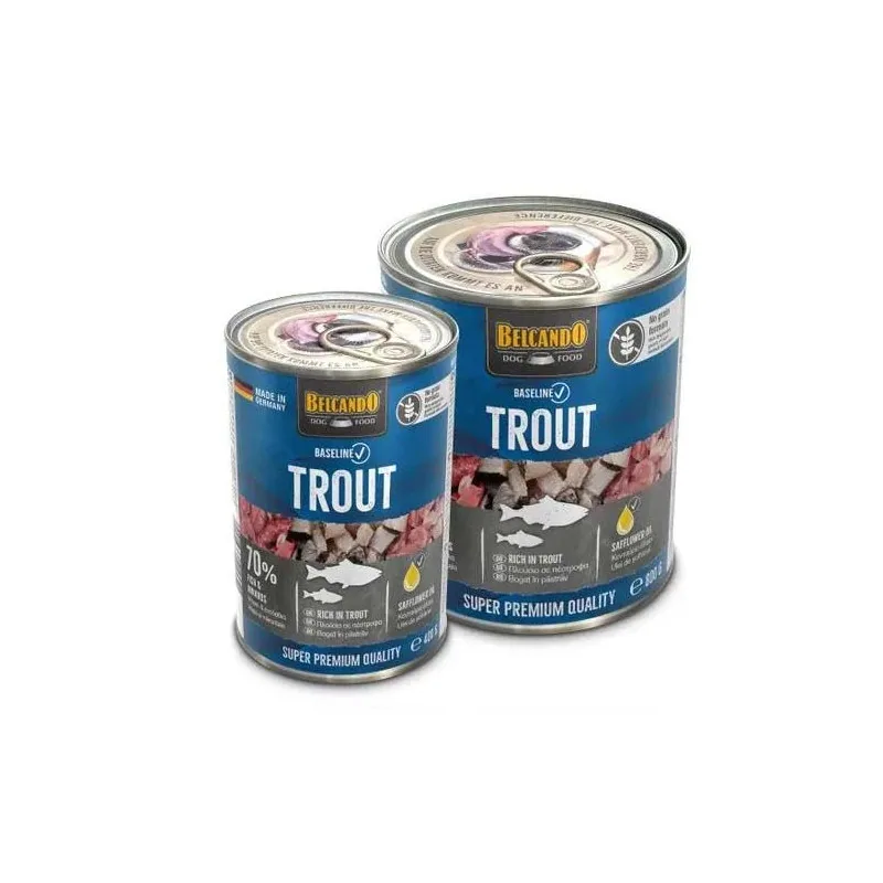 BELCANDO Baseline Trota lattina 400 gr.