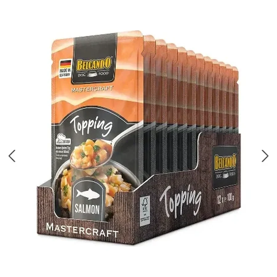 BELCANDO MASTERCRAFT Topping Salmone 100 gr.x12