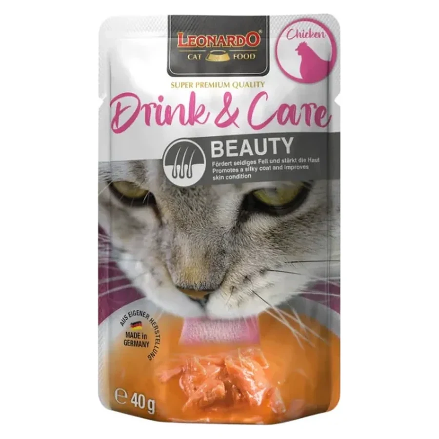 LEONARDO Drink Beauty Care Pollo 40 gr