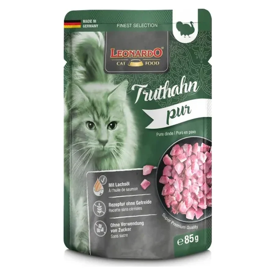 Leonardo puro tacchino 85 gr. (Bustina)