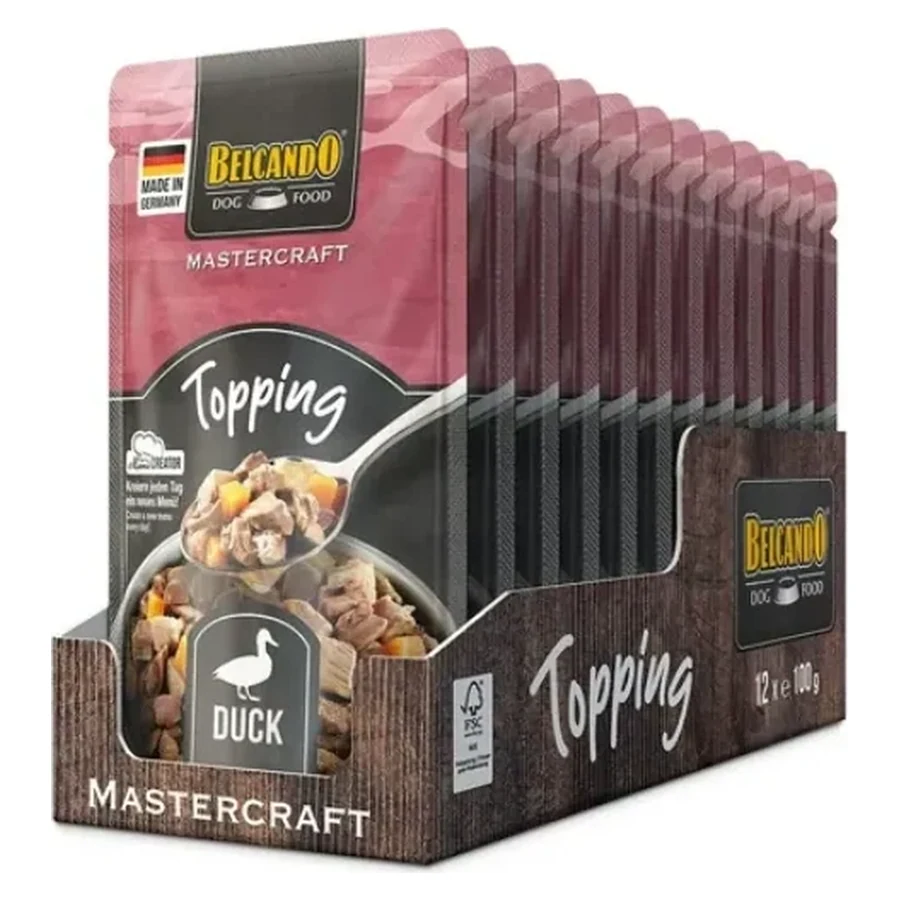BELCANDO MASTERCRAFT Topping Anatra 100 gr.x12