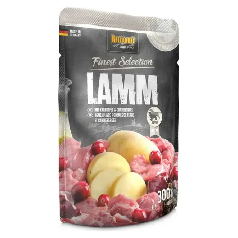 BELCANDO Agnello con patate e ossicocco 300 gr.