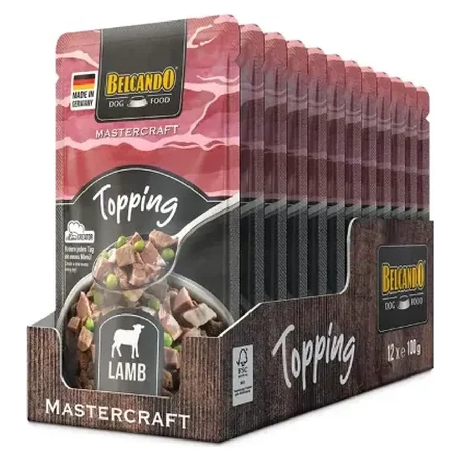 BELCANDO MASTERCRAFT Topping Agnello 100 gr.x12