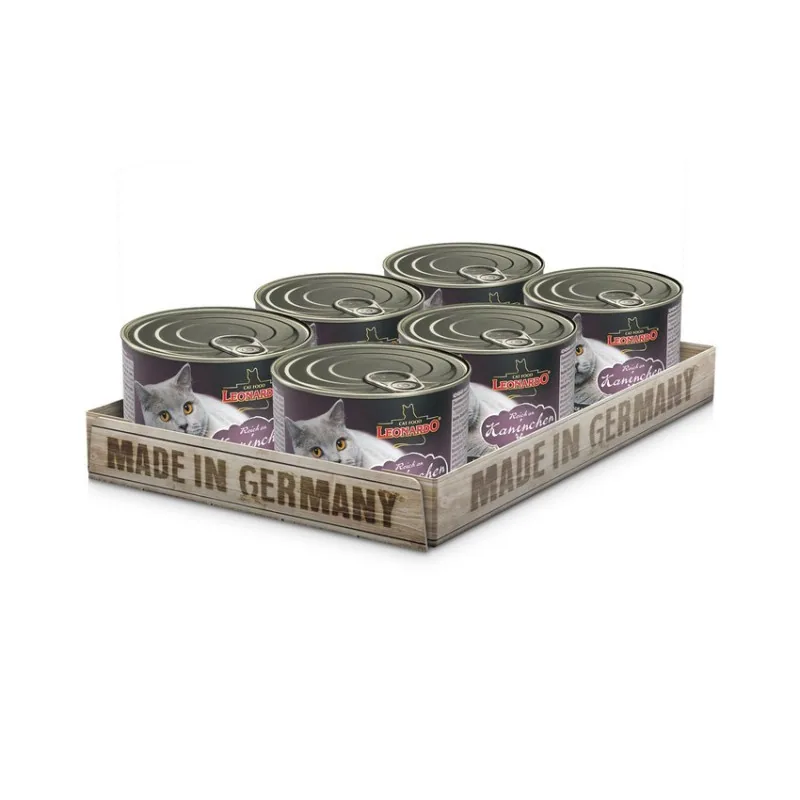 Leonardo Coniglio 6 x 200 gr. (lattine)