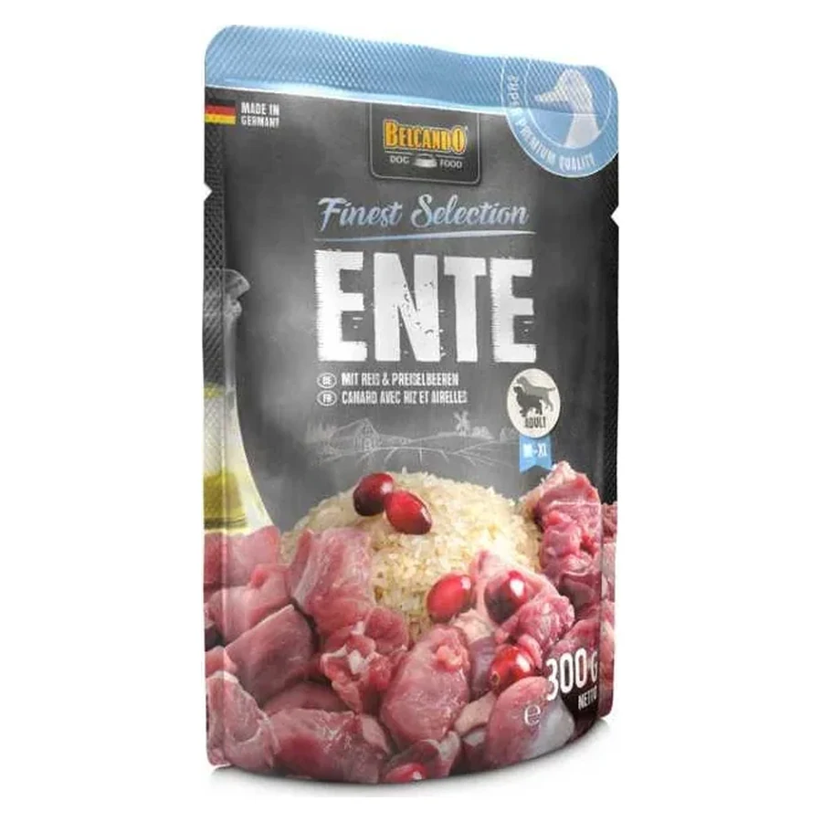 BELCANDO Anatra con riso e mirtilli rossi 300 gr.