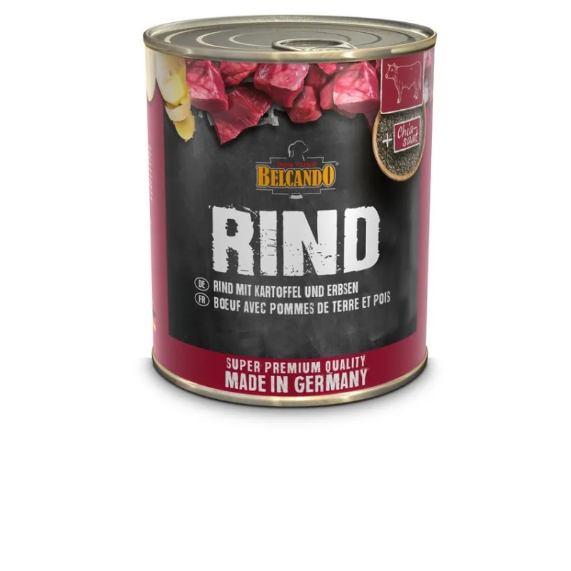 Belcando Manzo con patate e piselli 800 gr.