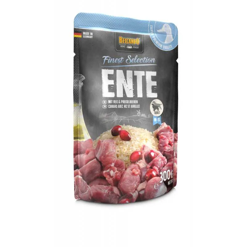 BELCANDO Anatra con riso e mirtilli rossi 300 gr.