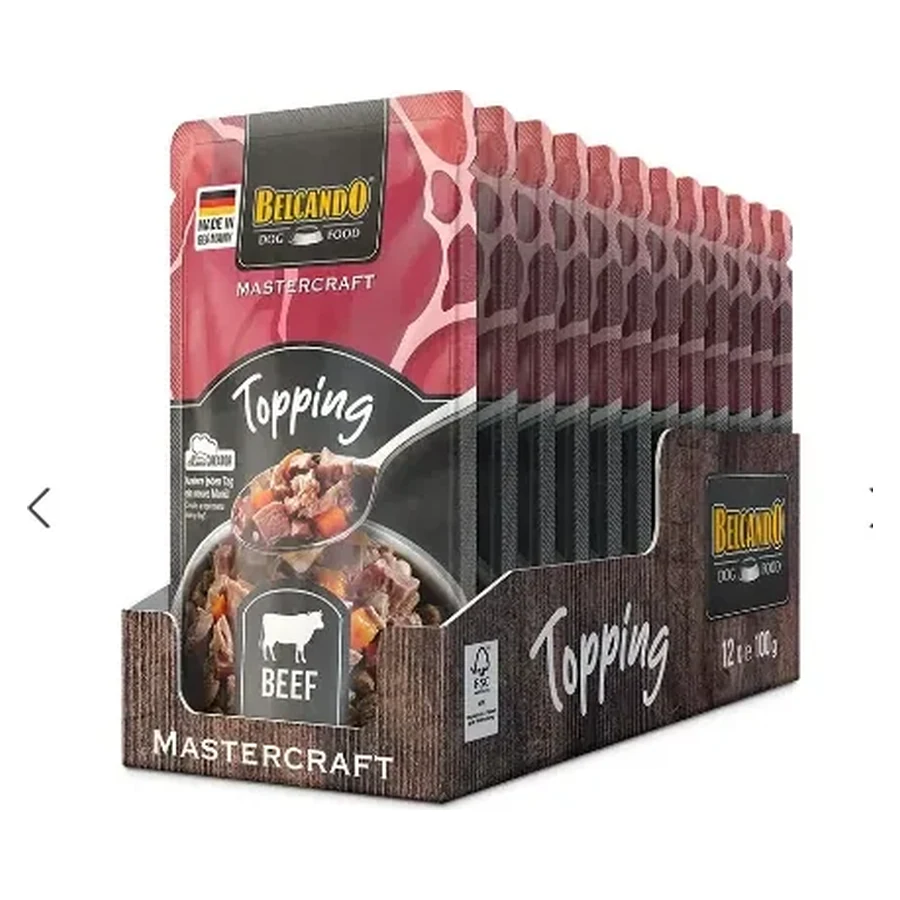 BELCANDO MASTERCRAFT Topping Manzo 100 gr.x12