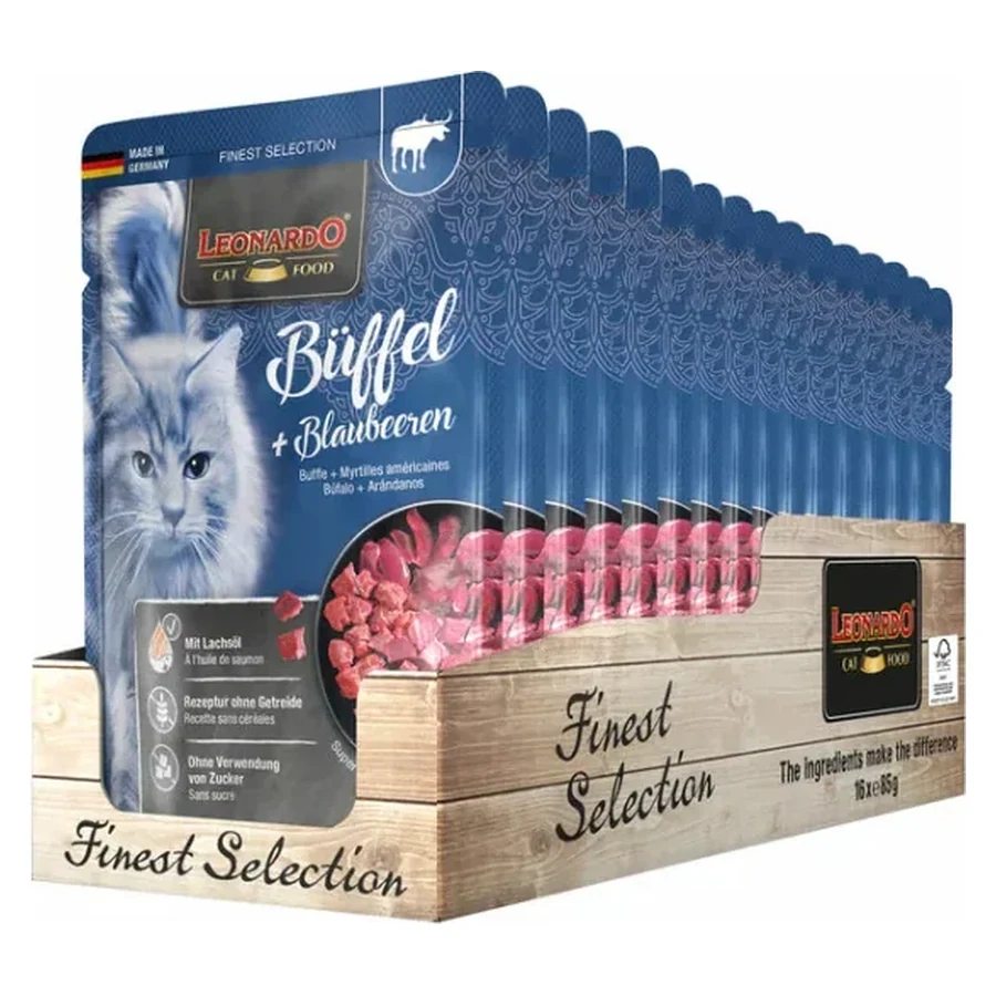 Leonardo bufalo 85 gr. x 16 Bustine