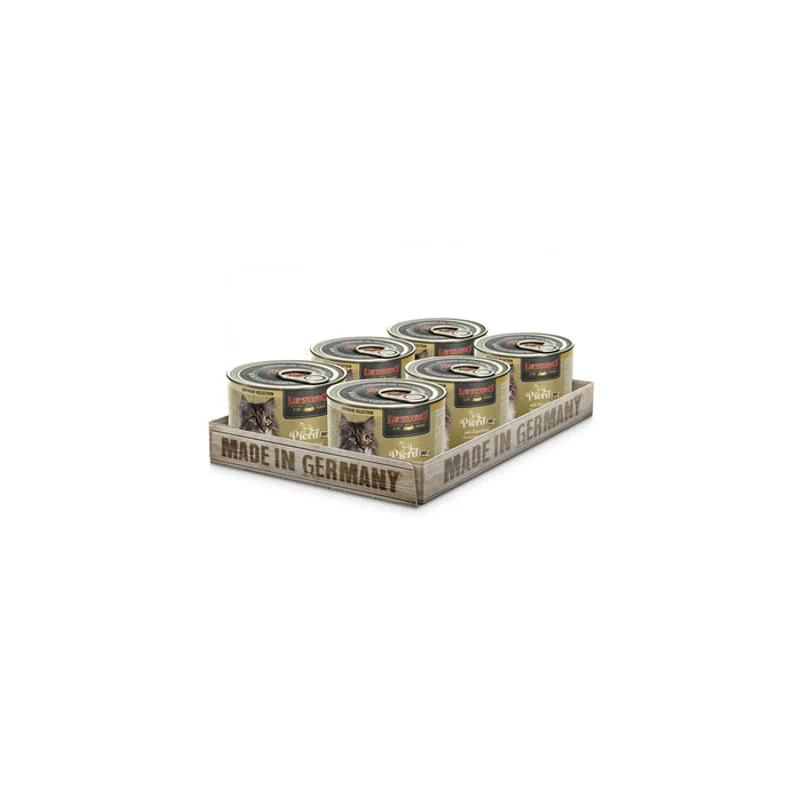 LEONARDO SUPERIOR lattina Cavallo con zucchine 6 x 200 gr.