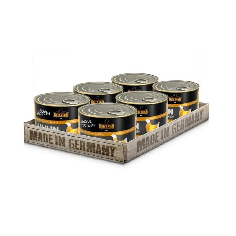 Belcando Single Protein pollo 6x200 gr.