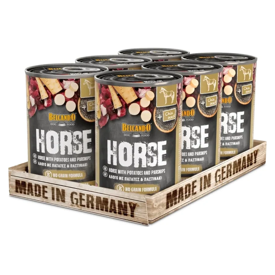 Belcando CAVALLO con papate e pastinaca (grain free) 6x 400 gr.
