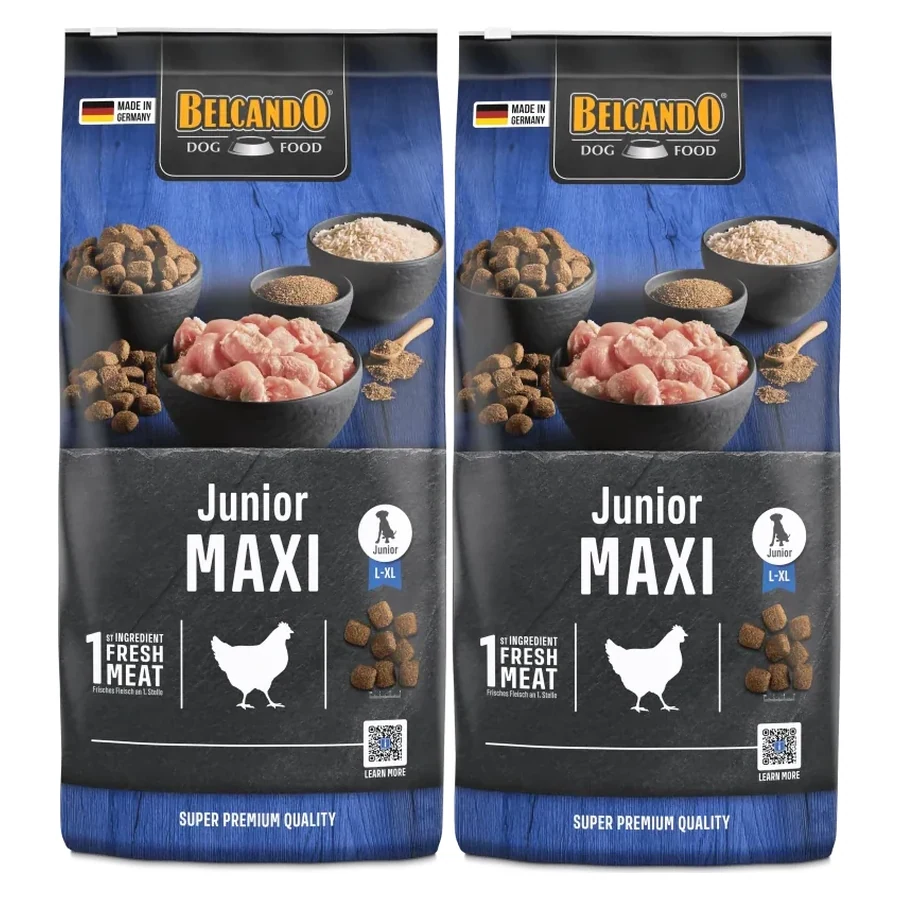 2 Sacchi di BELCANDO Junior Maxi 12,5 kg.
