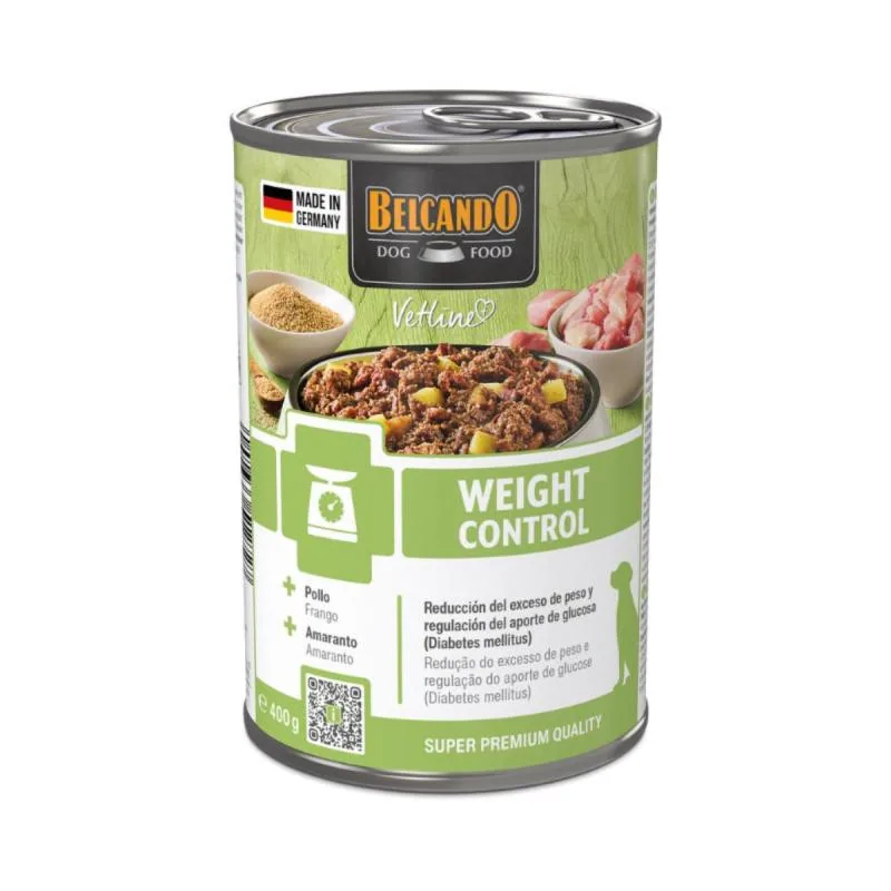 BELCANDO Vetline Weight Control umido cane 400 gr.(LATTINA)
