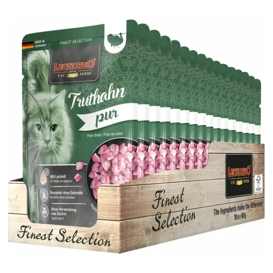 Leonardo puro tacchino 85 gr. x 16 bustine