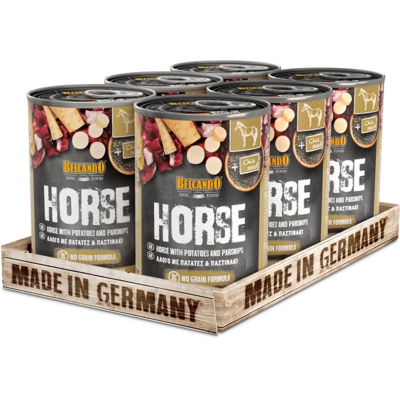 Belcando CAVALLO con papate e pastinaca (grain free) 6x 400 gr.