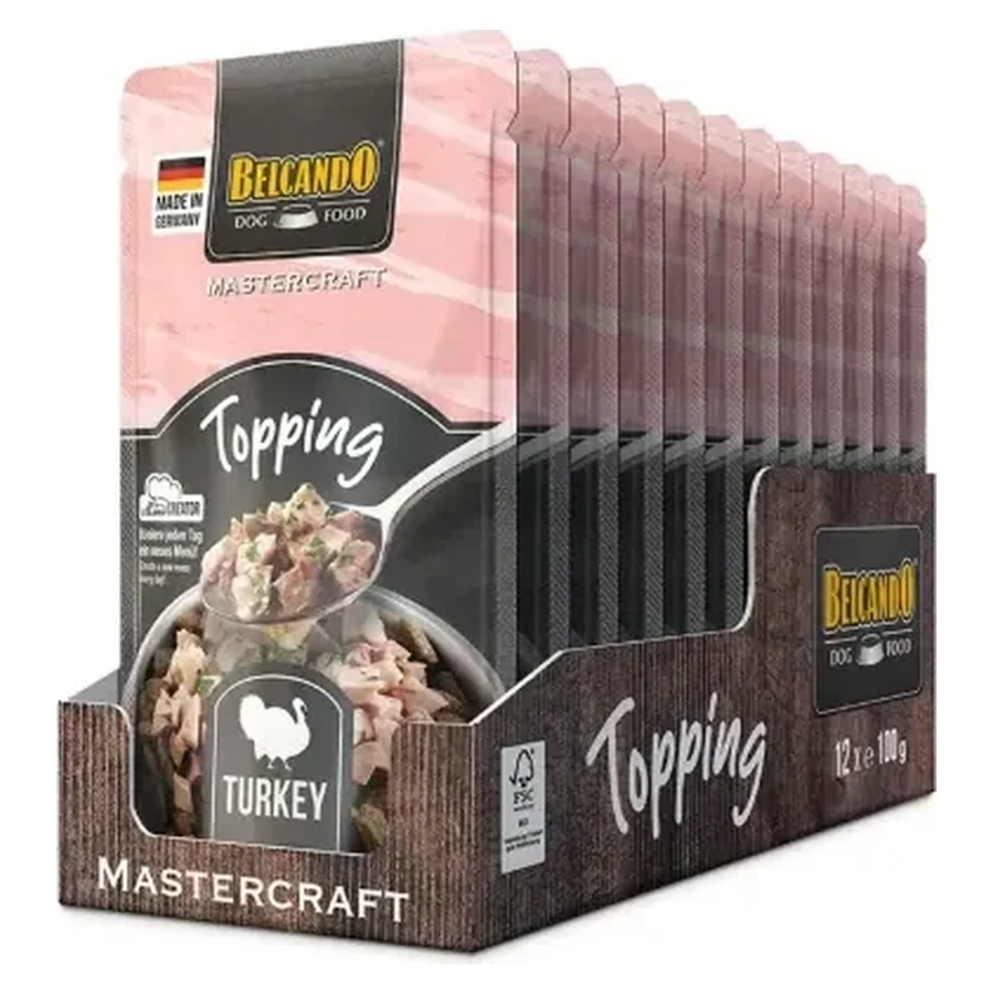 BELCANDO MASTERCRAFT Topping Tacchino 100 gr.x12