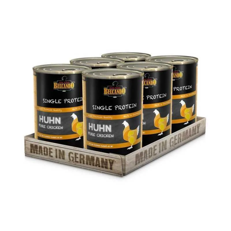 Belcando Single Protein pollo 6x400 gr.