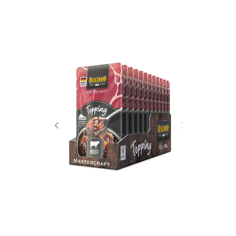 BELCANDO MASTERCRAFT Topping Manzo 100 gr.x12
