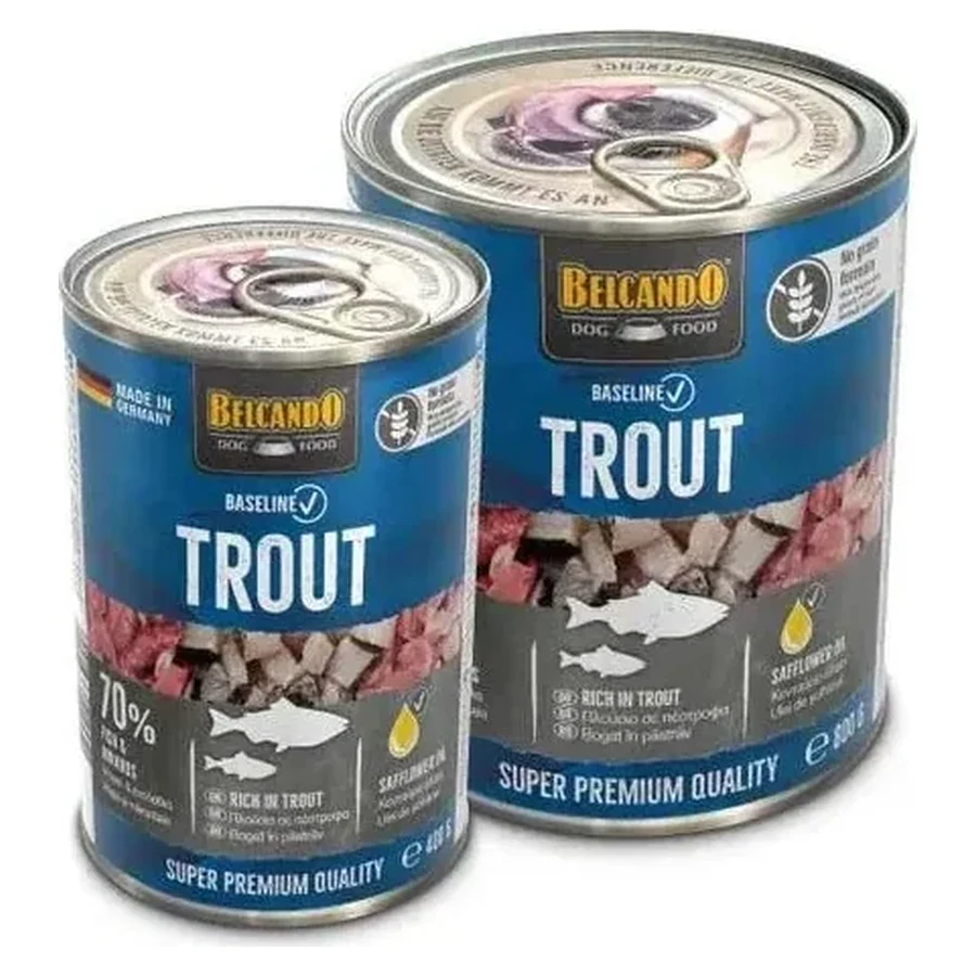 BELCANDO Baseline Trota lattina 400 gr.