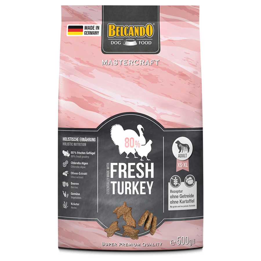 BELCANDO MASTERCRAFT Tacchino Fresco 500 gr - confezione