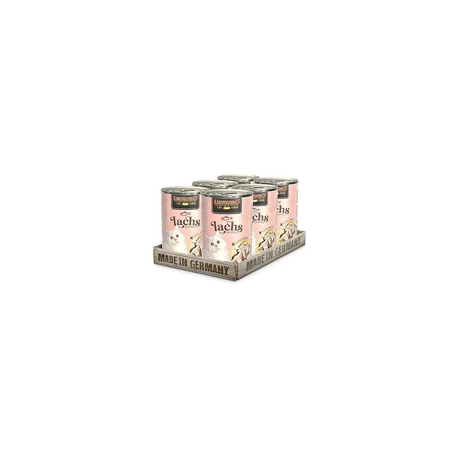 Leonardo Salmone con filetto extra 6 x 400 gr.