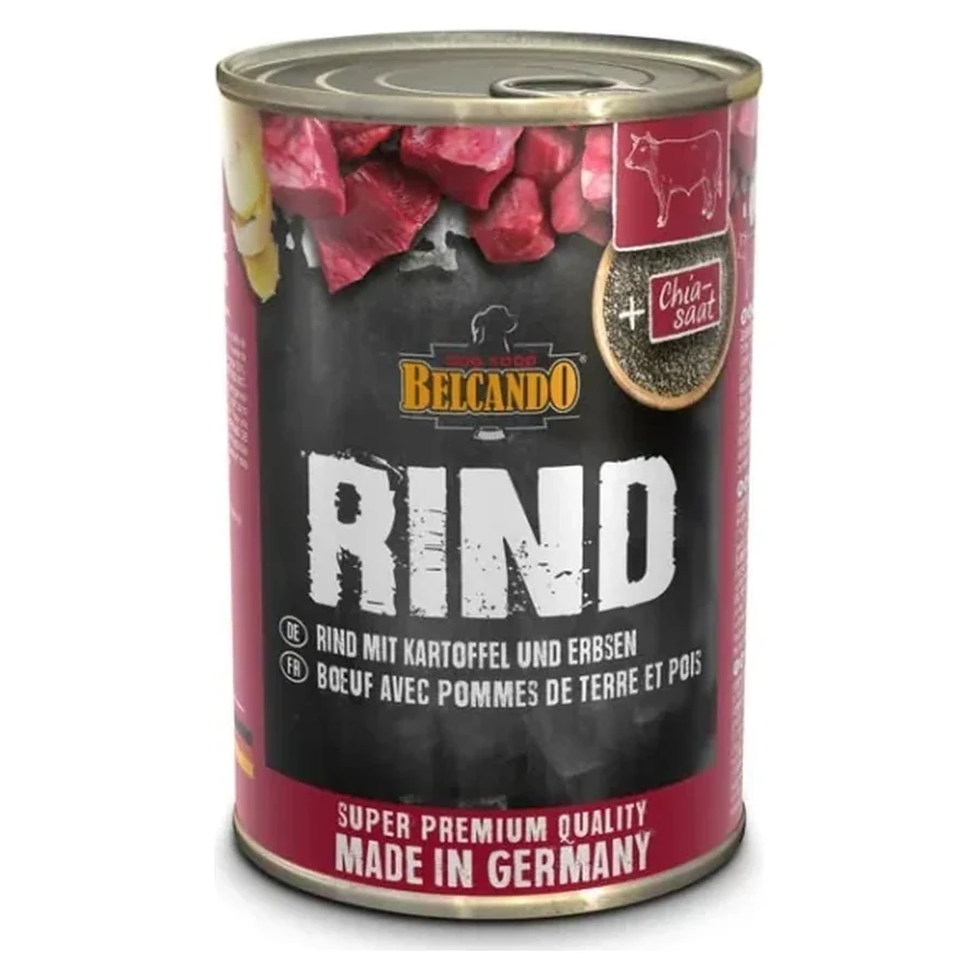 Belcando Manzo con patate e piselli 400 gr.