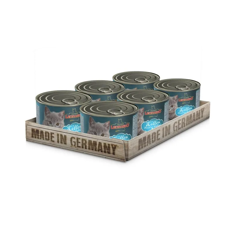 Leonardo Kitten 6 x 200 gr. (lattine)