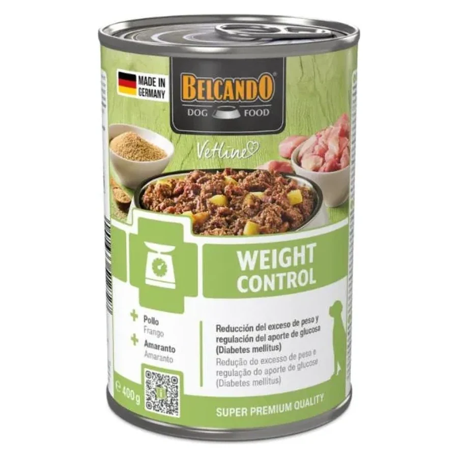 BELCANDO Vetline Weight Control umido cane 400 gr.(LATTINA)