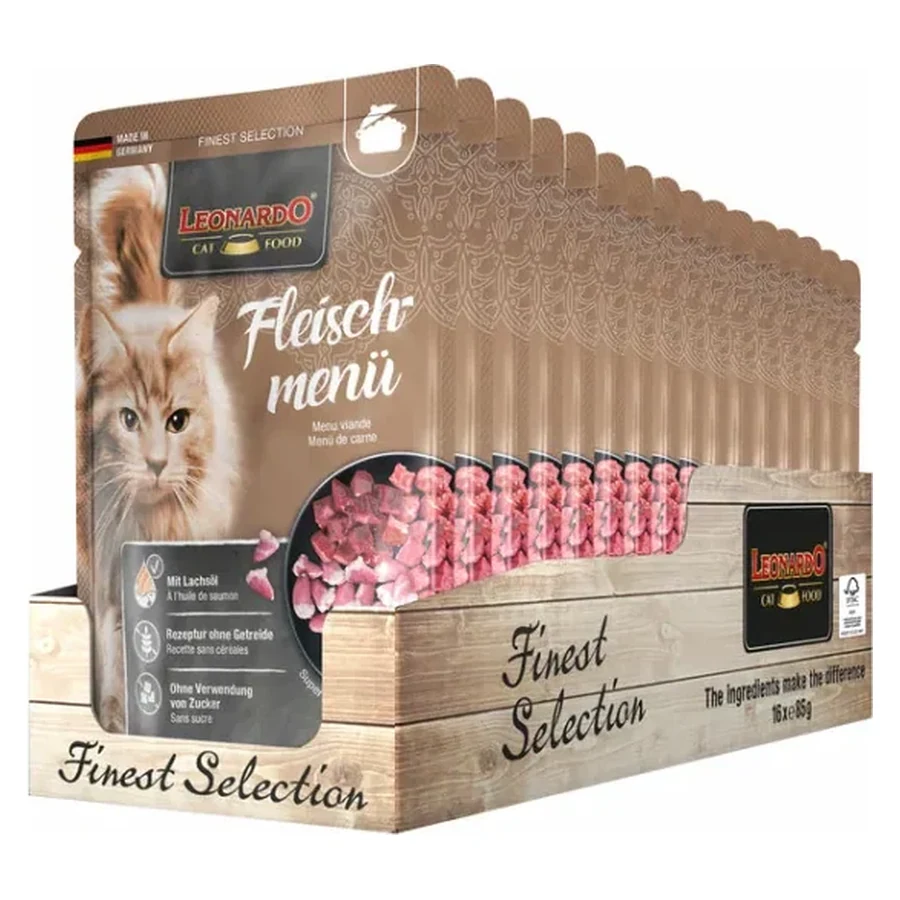 Leonardo Menù di Carne 85 gr x 16 bustine