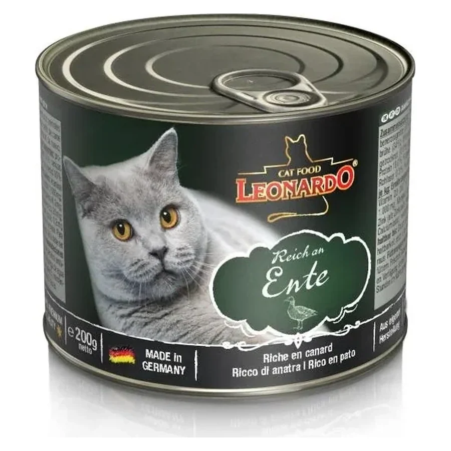 Leonardo Anatra 200 gr. (lattine)