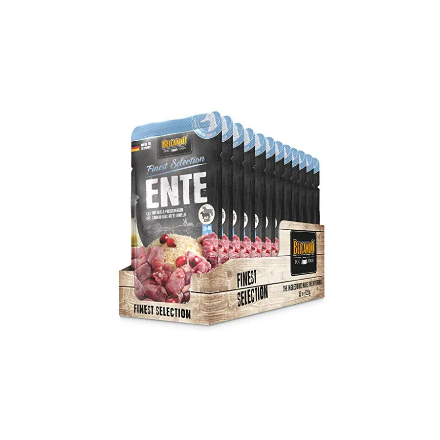 Belcando Anatra con riso e mirtilli rossi 12 x 125 gr. (bustine)