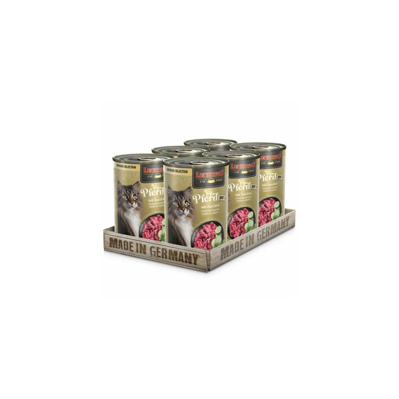 LEONARDO SUPERIOR lattina Cavallo Zucchine 6 x 400 gr.