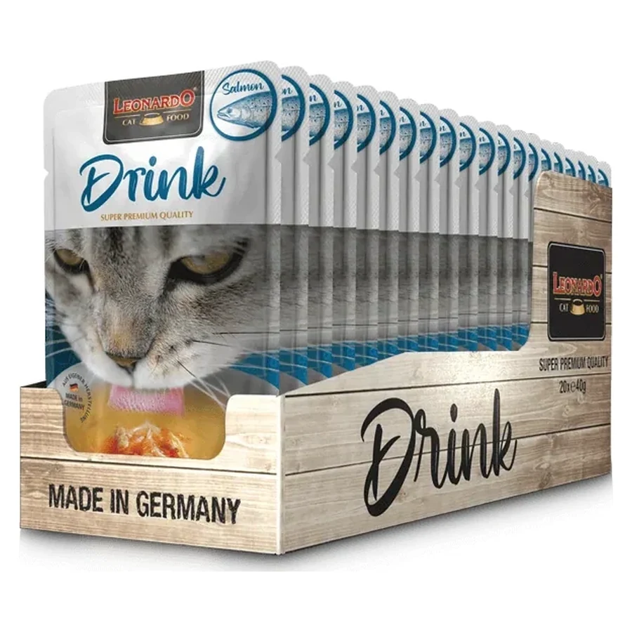 Leonardo DRINK Salmon 40 g.(20 bustine)